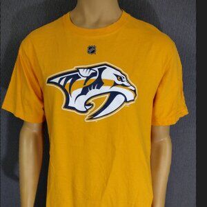 Pekka Rinne Nashville Predators T-Shirt – Men’s XL (Yellow, #35)